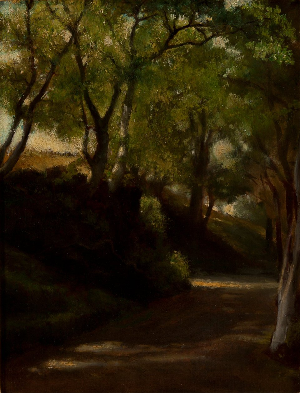 I The Glen, Portsmouth, Rhode Island av John La Farge or Lafarge