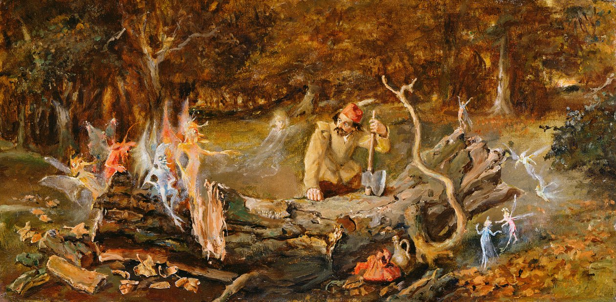 Vedhoggeren av John Anster Fitzgerald