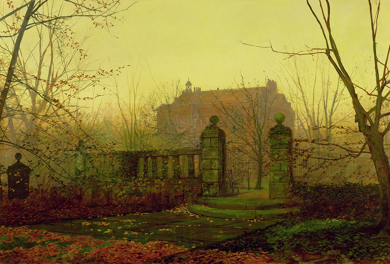 Høstmorgen av John Atkinson Grimshaw