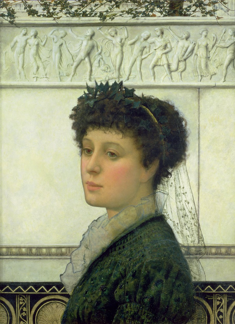 Flamme, 1883 av John Atkinson Grimshaw