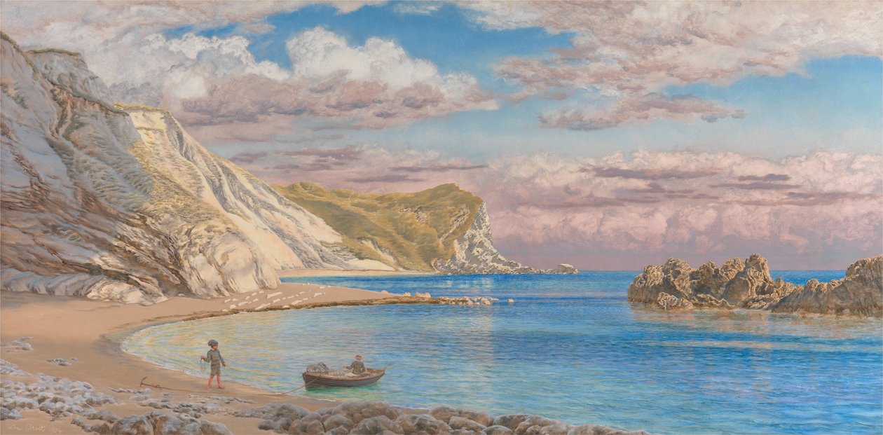 Man of War Rocks, Coast of Dorset av John Brett