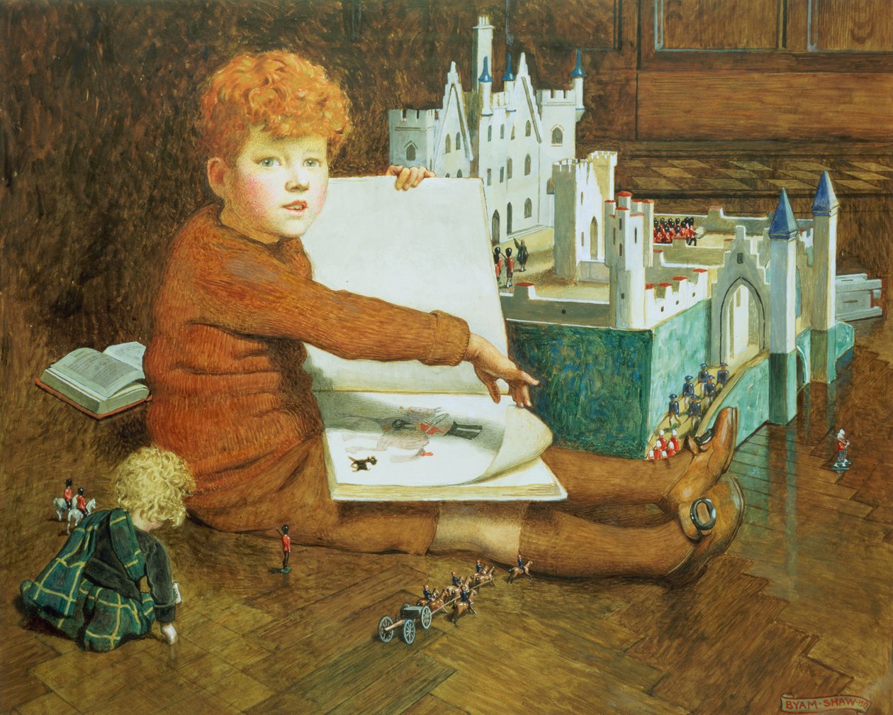 Leketøyslottet av John Byam Liston Shaw