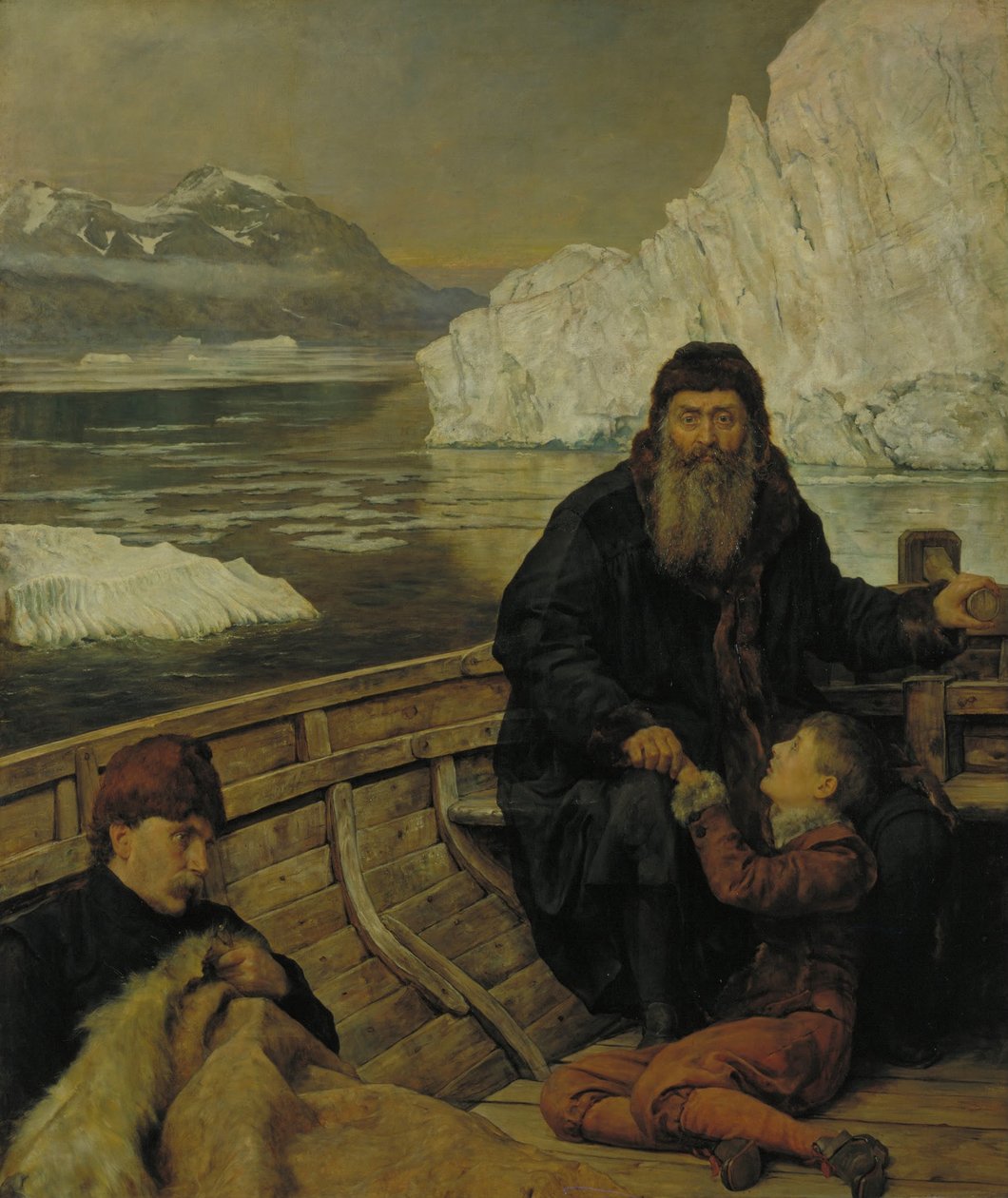 Henry Hudsons siste reise av John Collier