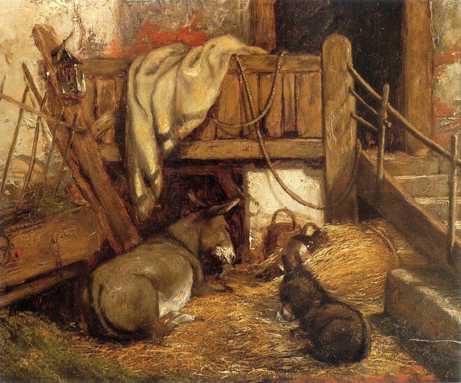 Esler i stallen av John Constable