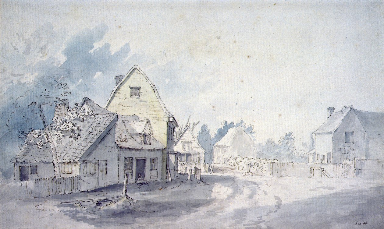 Østre Bergholtgate, Østre Bergholt av John Constable