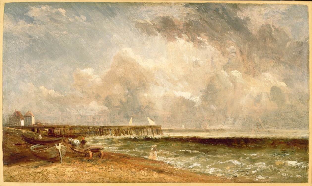 Yarmouth Jetty, ca. 1822 av John Constable