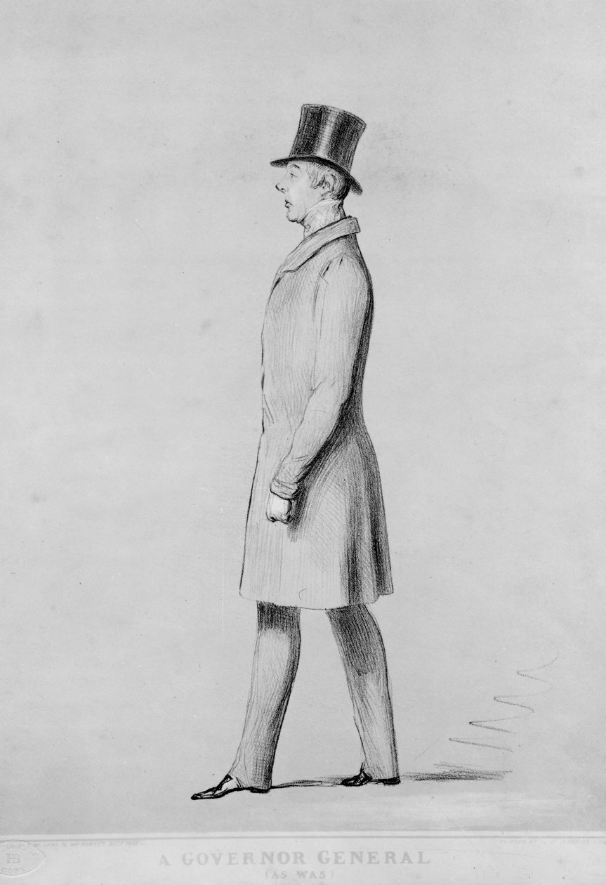En generalguvernør, 1842 (litografi) av John Doyle