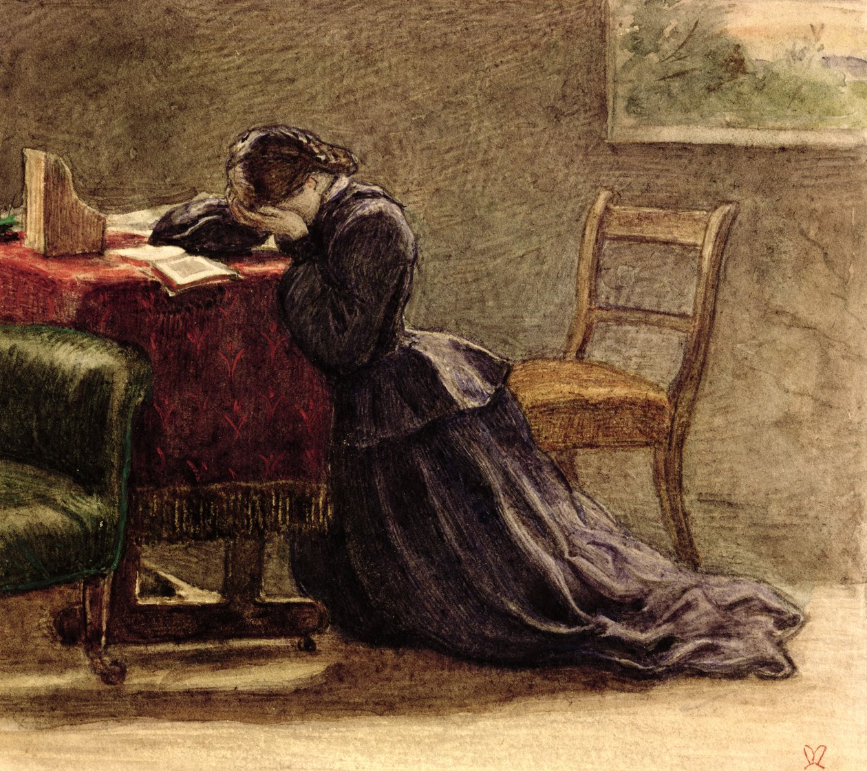 En kone av John Everett Millais