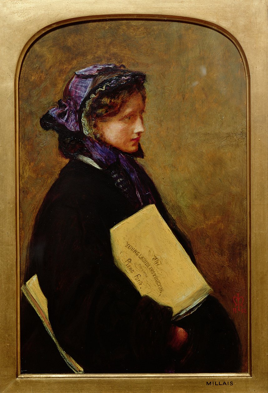 Musikkfruen av John Everett Millais