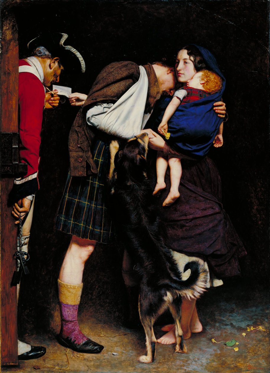 Utgivelsesordenen 1746 av John Everett Millais