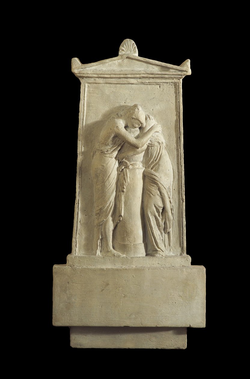 Monument til John Phillimore og Susannah hans kone, 1804 (gips) av John Flaxman
