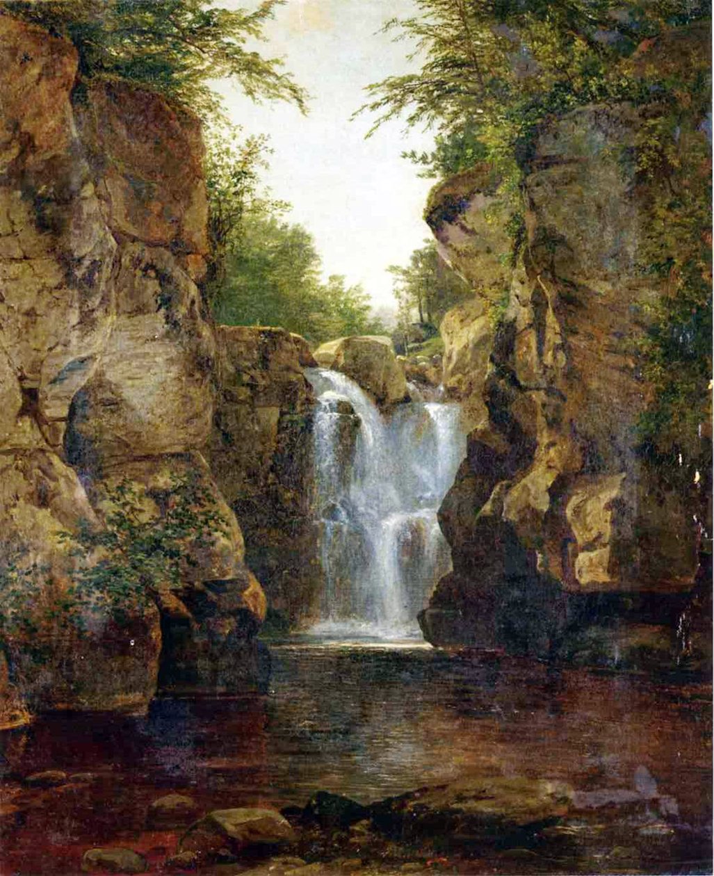 Poison Bash Falls, 1855-60 av John Frederick Kensett