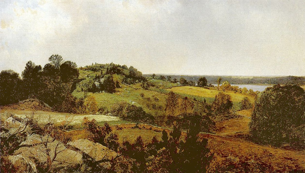 Landskap av John Frederick Kensett