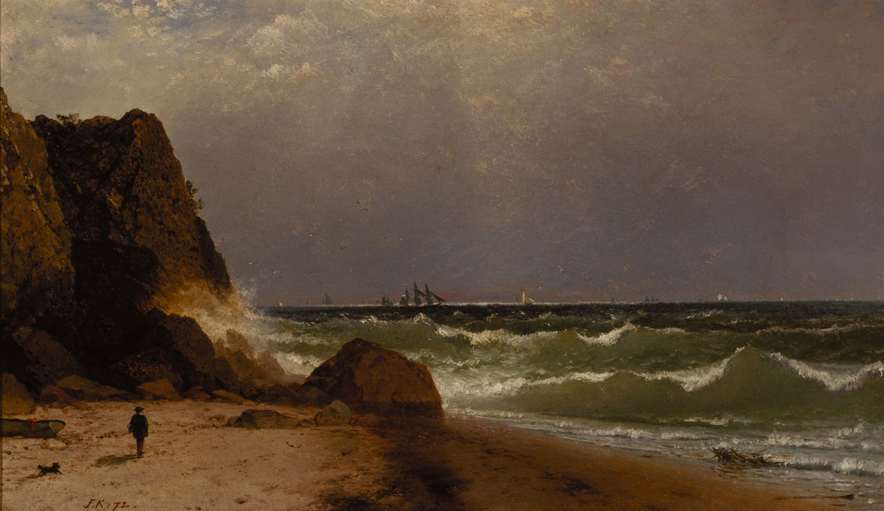 Nær Newport, Rhode Island av John Frederick Kensett