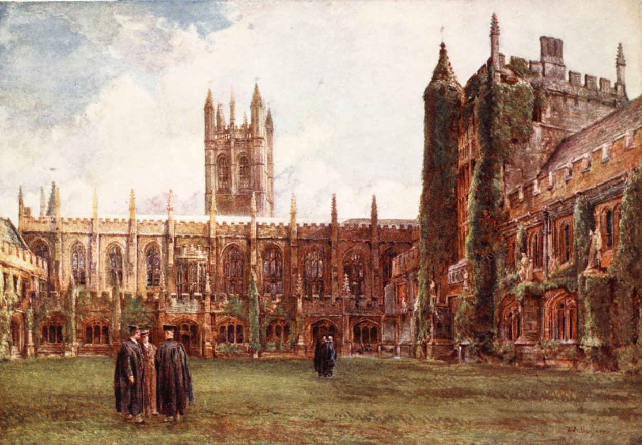 The Cloisters, Magdalen College, 1903 av John Fulleylove