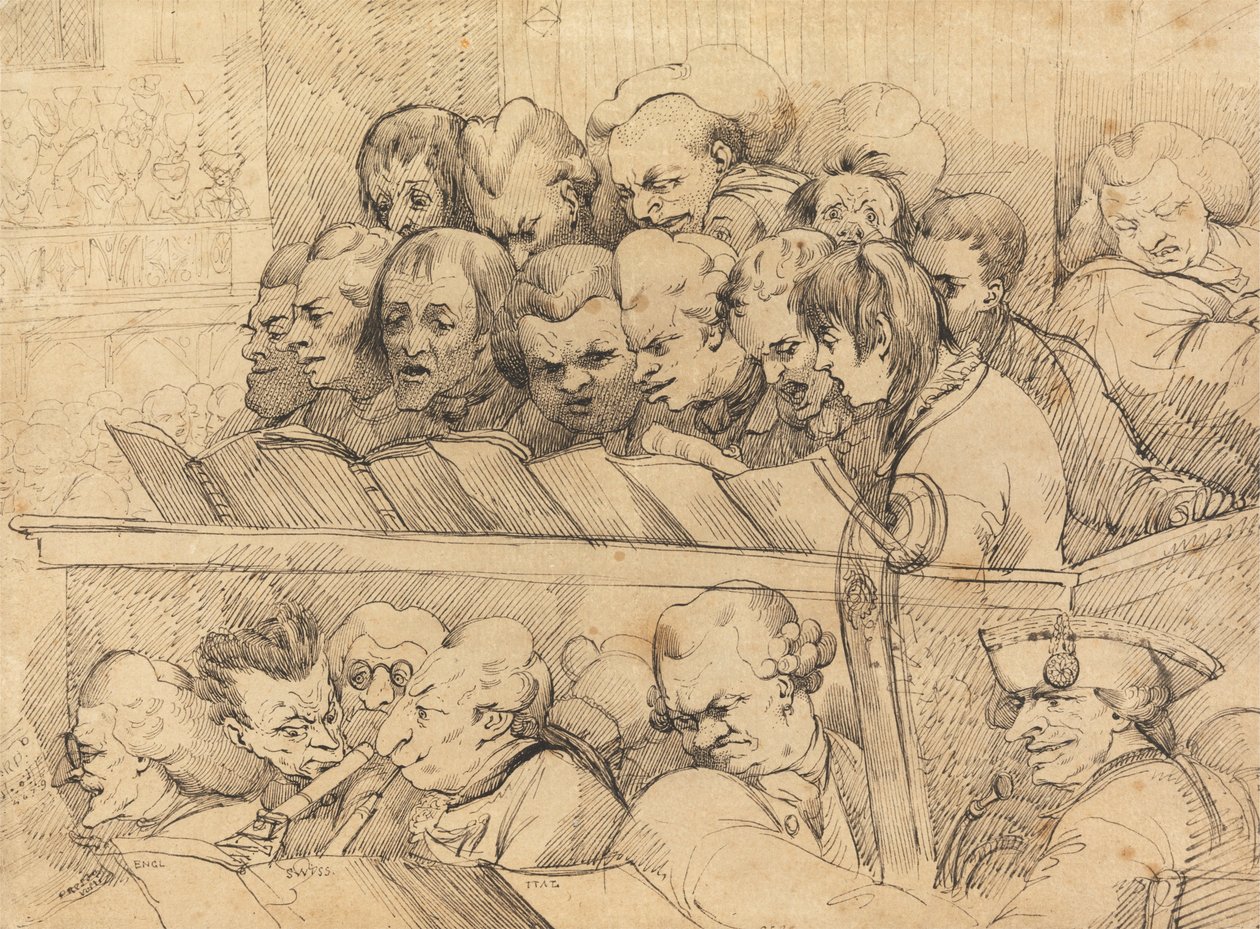 Kor og orkester (et korband) av John Hamilton Mortimer