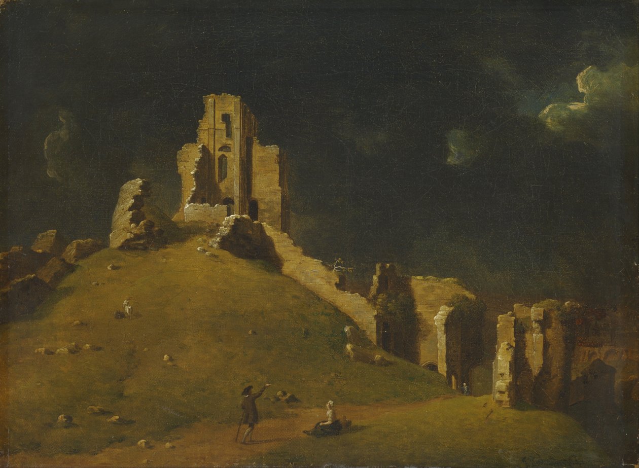 Corfe Castle, Dorset av John Inigo Richards