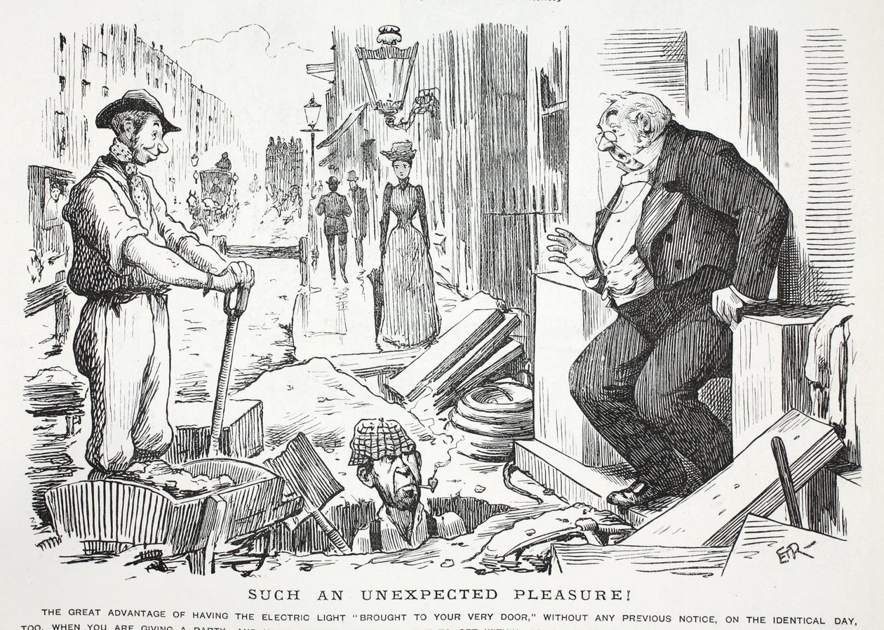 En slik uventet glede! av John Leech