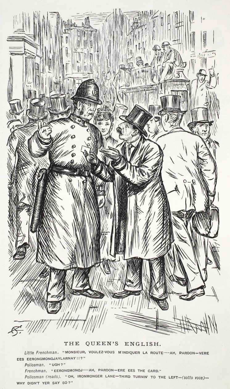 Dronningens engelsk av John Leech