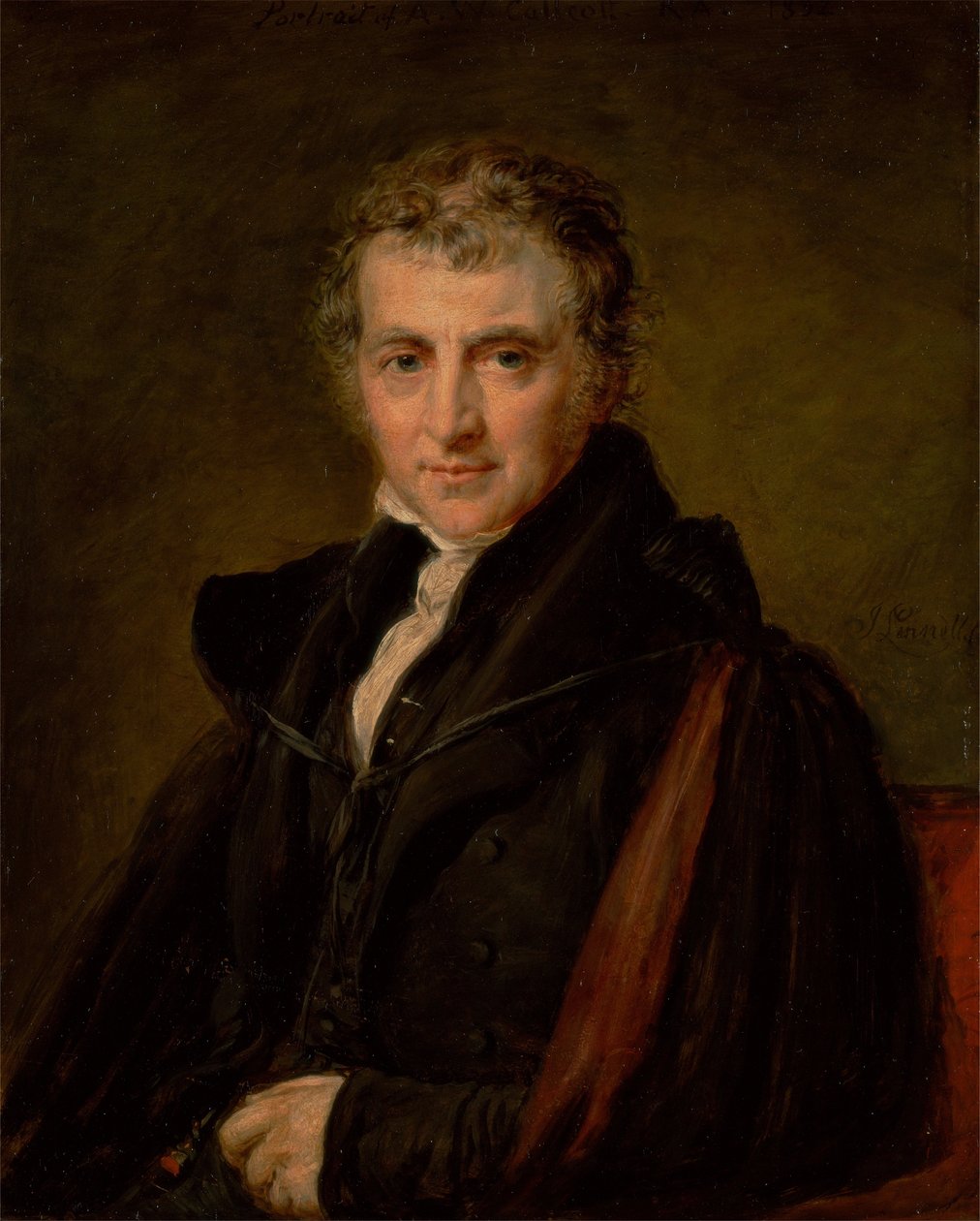 Augustus Wall Callcott, R.A. av John Linnell