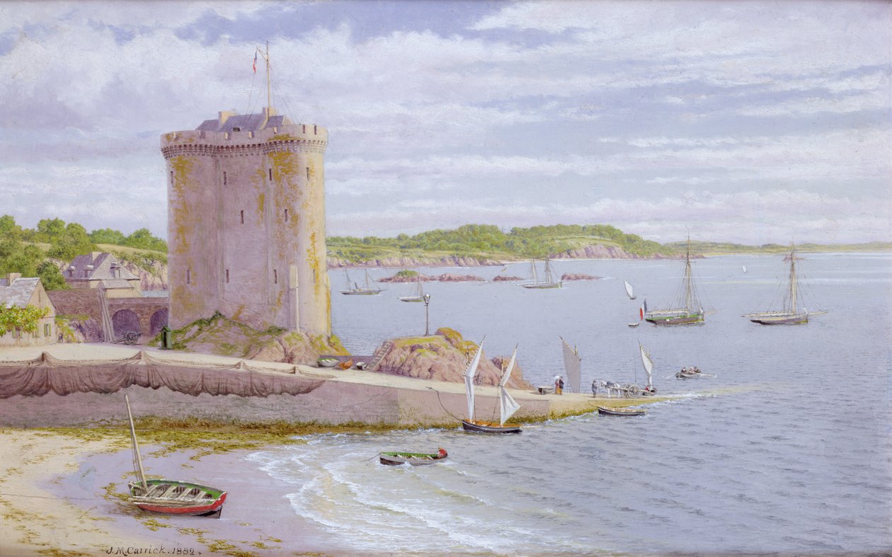 Solidor-tårnet, St. Malo, 1882 av John Mulcaster Carrick