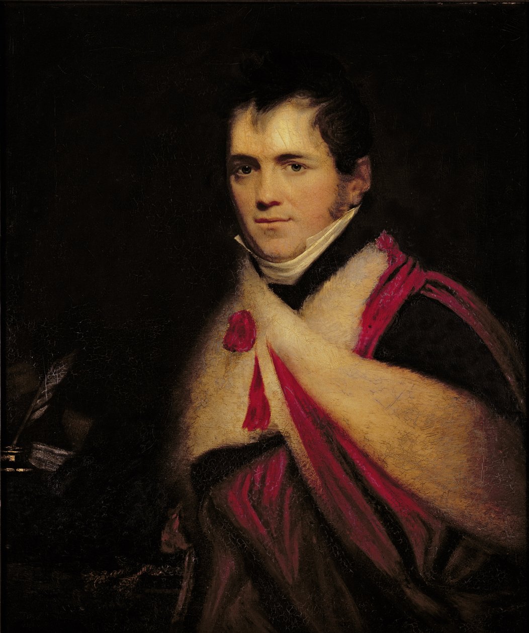 Portrett av pastor Edward Daniel Clarke (1769-1822) ca. 1822 av John Opie