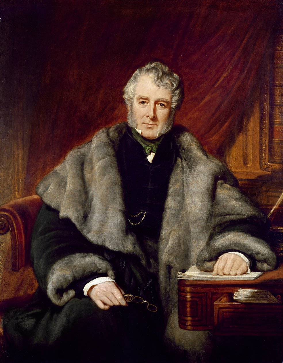 William Lamb, 2. Viscount Melbourne, 1844 av John Partridge