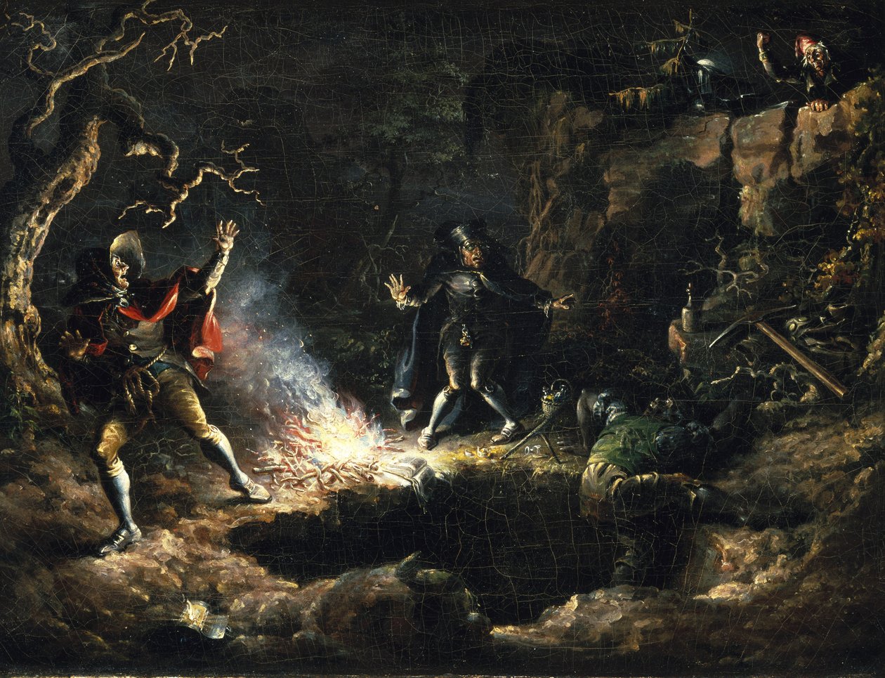 Pengegraverne av John Quidor