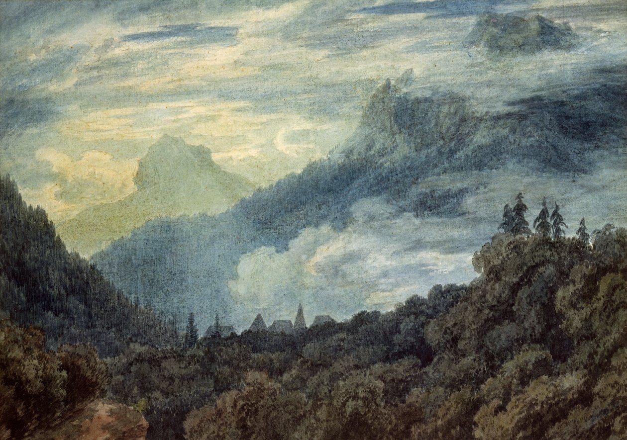 The Grand Chartreuse av John Robert Cozens
