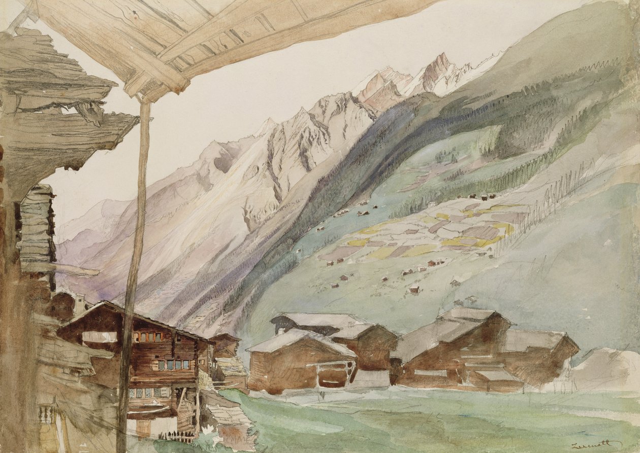 Zermatt av John Ruskin