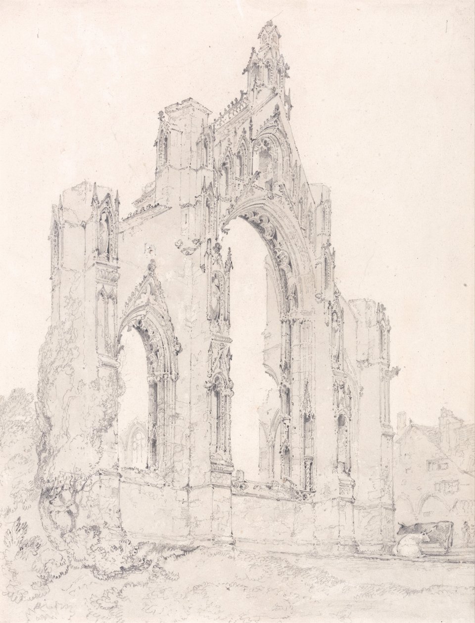 East End of Howden Church, Yorkshire av John Sell Cotman
