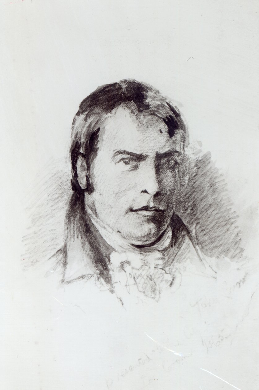 John Crome (penn, blekk og vask på papir) av John Sell Cotman