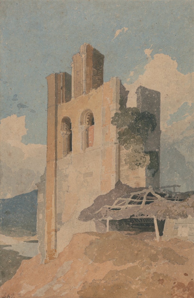 Sheriff Hutton Castle, Yorkshire av John Sell Cotman