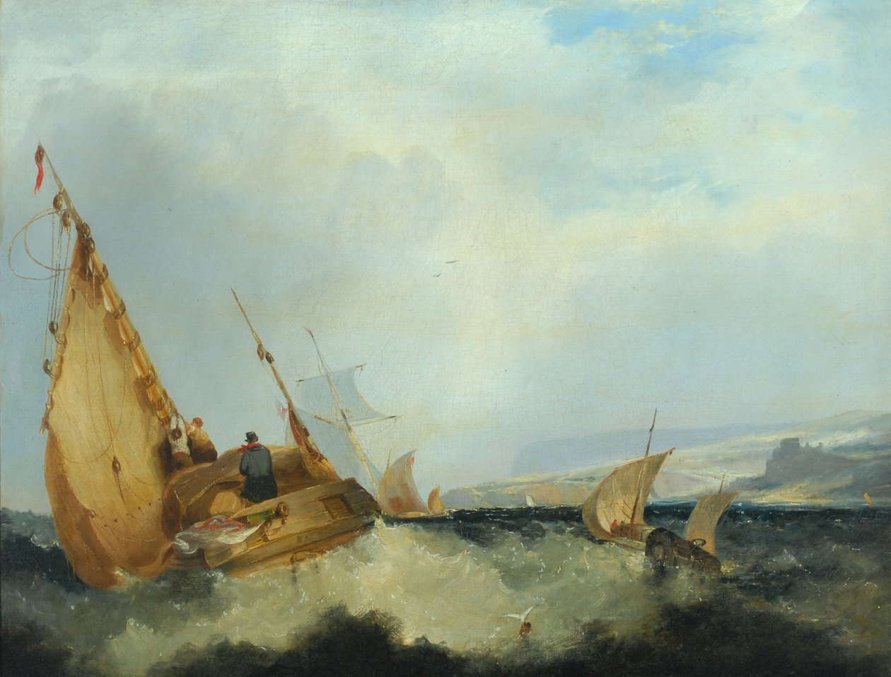 Frakt fra Isle of Wight av John Sell Cotman