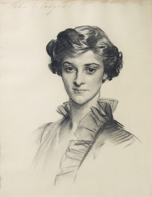 Portrett av skuespillerinnen Ruth Draper av John Singer Sargent