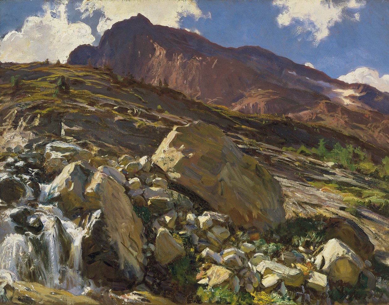 Simplon Pass, 1911 av John Singer Sargent