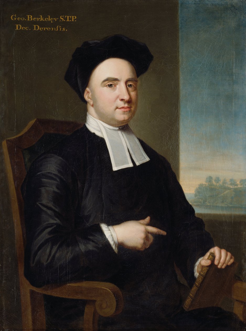 Biskop George Berkeley av John Smibert