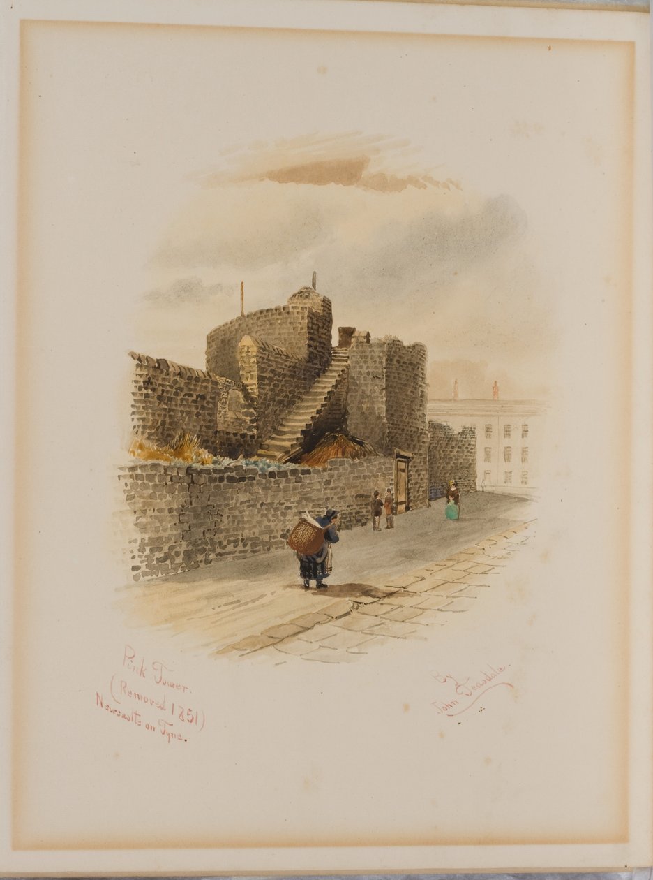 Pink Tower, Newcastle upon Tyne (kroppsfarge) av John Teasdale