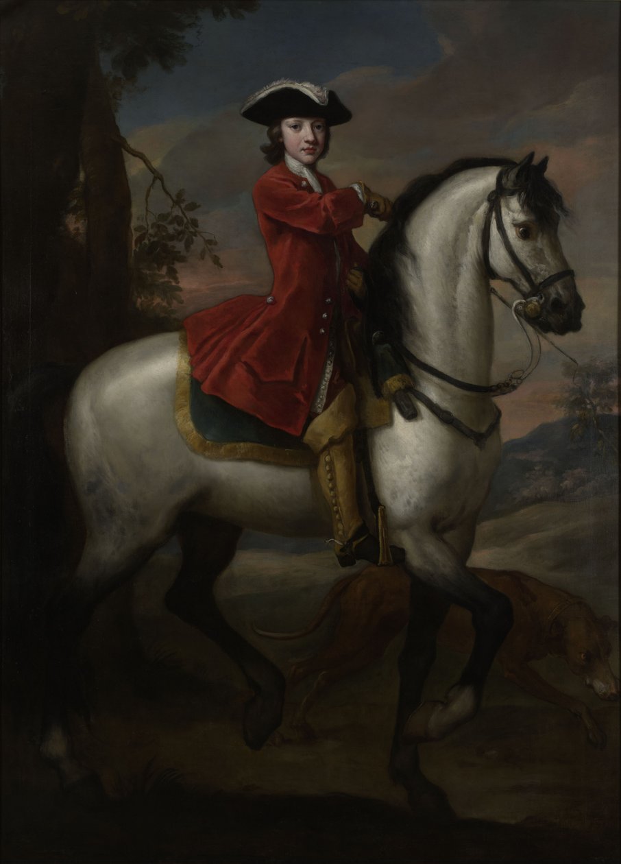 Portrett av Sir Charles Spencer, 3. hertug av Marlborough (1706-1758) av John Vanderbank