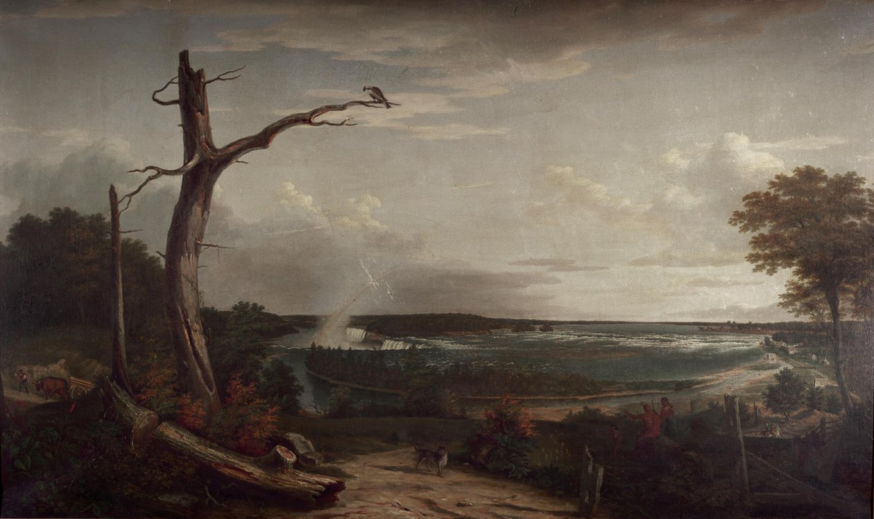 Utsikt over Niagara Falls av John Vanderlyn