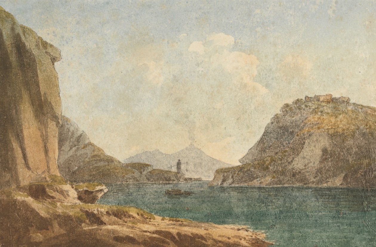 Utsikt over Vesuv av John Warwick Smith