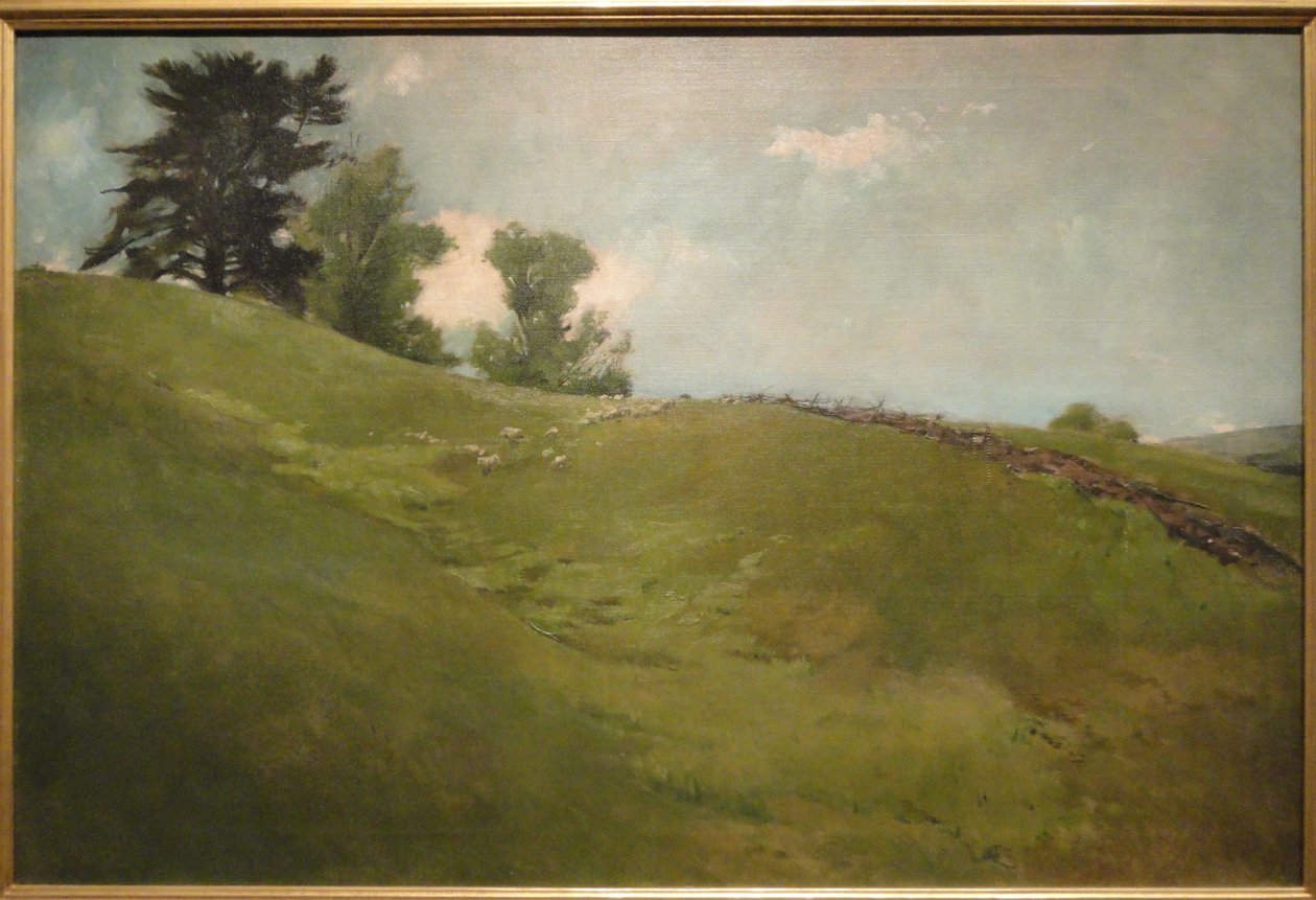 Landskap, Cornish, N.H. av John White Alexander