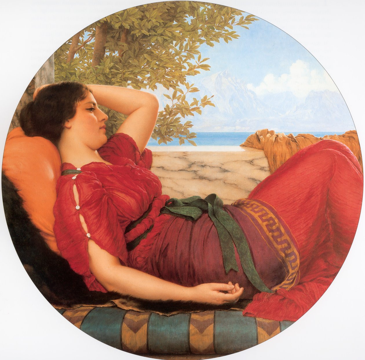 I Realms of Fancyn av John William Godward