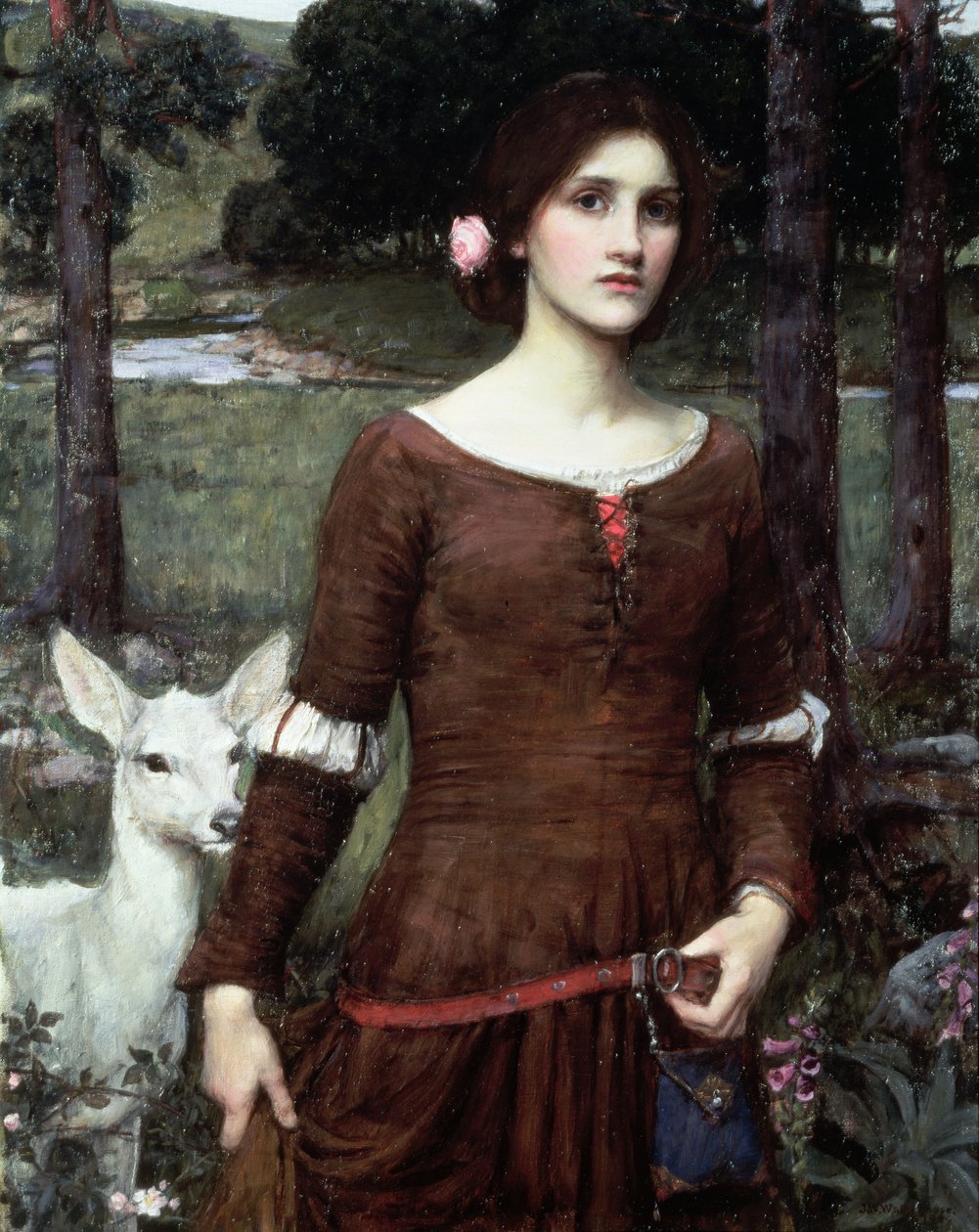 The Lady Clare, 1900 av John William Waterhouse