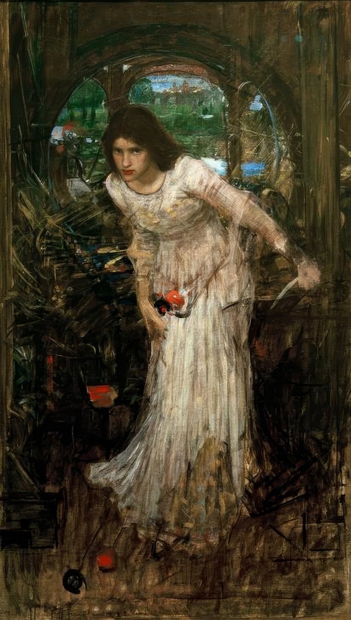 Lady of Shalott av John William Waterhouse