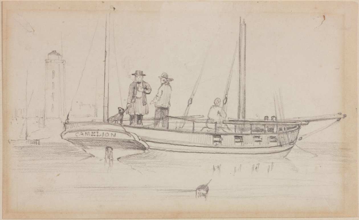 Seilbåter - Skjold av John Wilson Carmichael