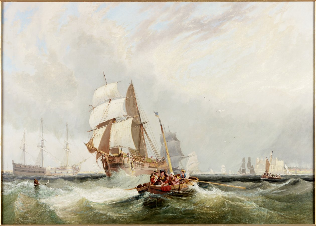 Shipping Inshore, en båt som ferger passasjerer av John Wilson Carmichael