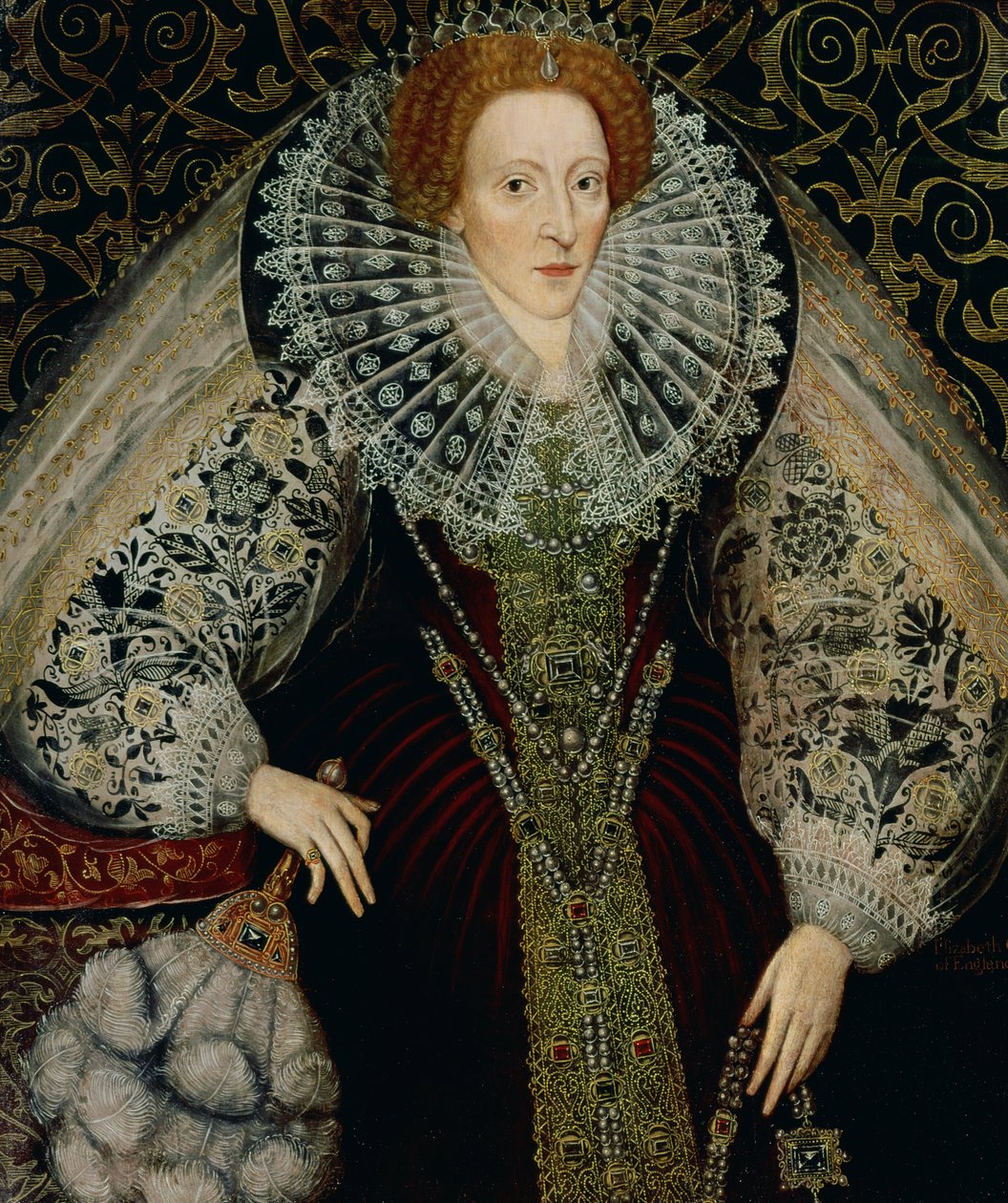 Dronning Elizabeth I, ca. 1585-90 (panel) av John Bettes the Younger