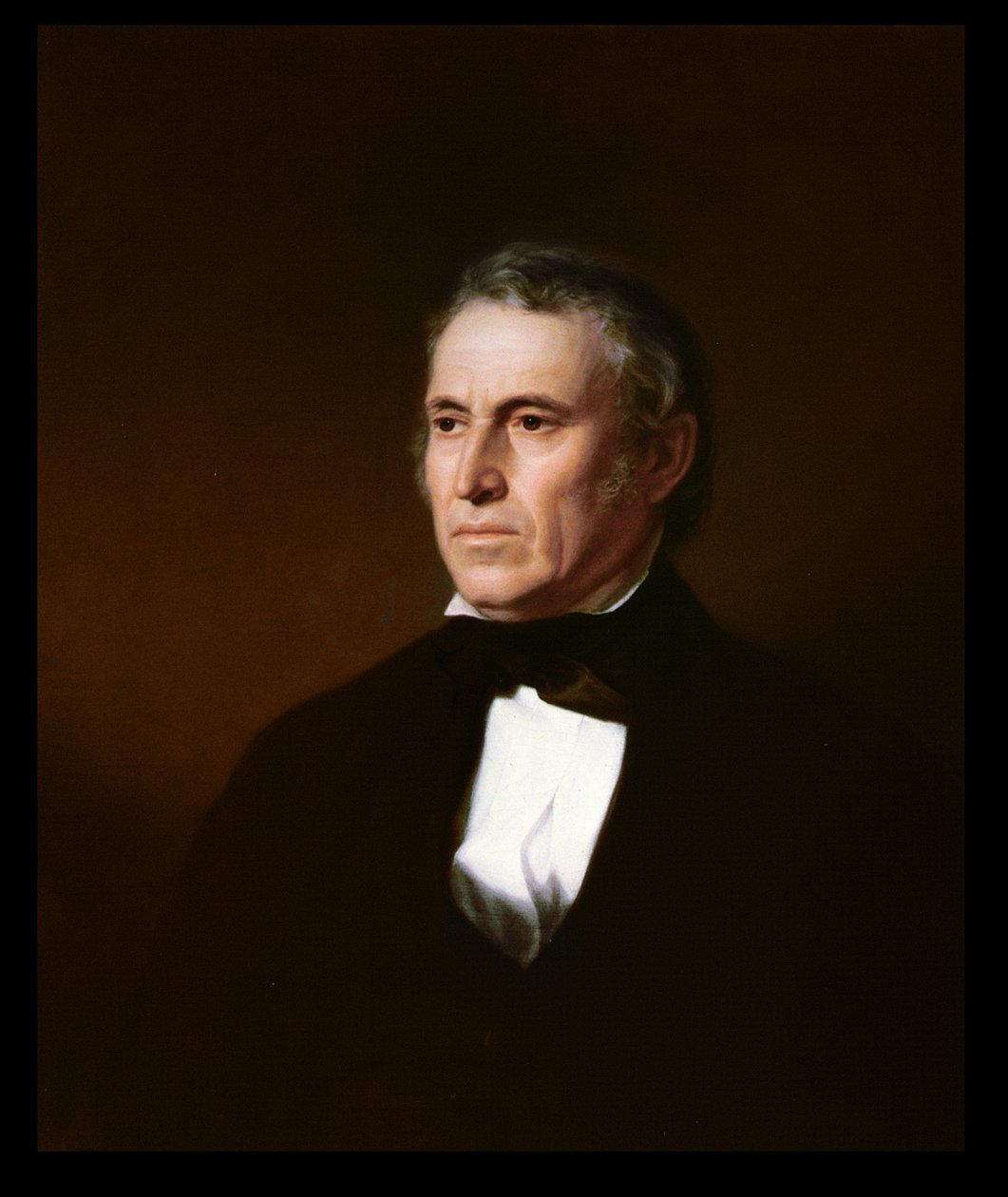 Zachary Taylor, ca. 1850 (litho-farge) av John (after) Vanderlyn