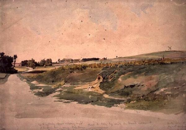 The Battlefield of Crecy, 26. august, 1346 av John Absolon